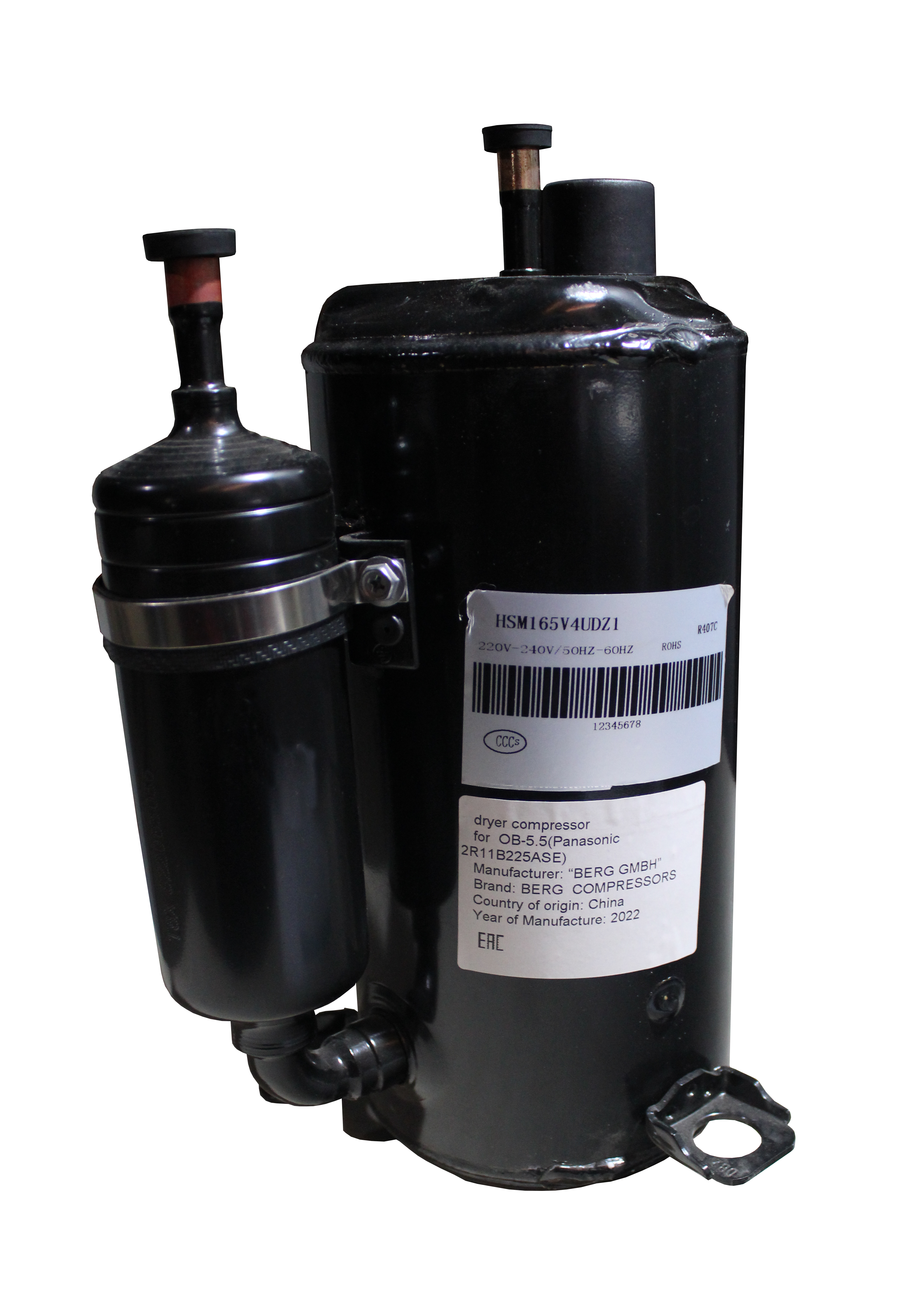 Компрессор осушителя HSM165V4UDZ1 (R407C)